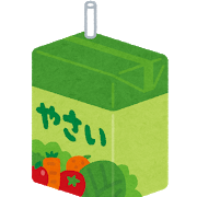 野菜ジュースのイラスト