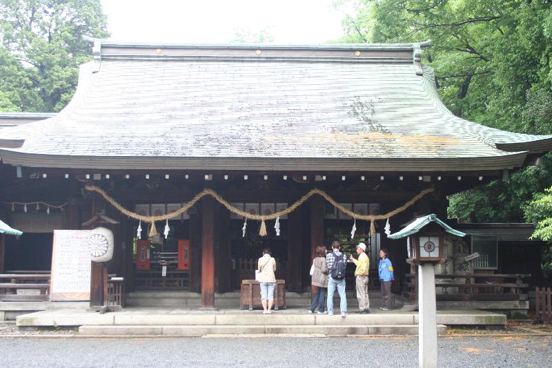 水無瀬神宮（拝殿）の写真