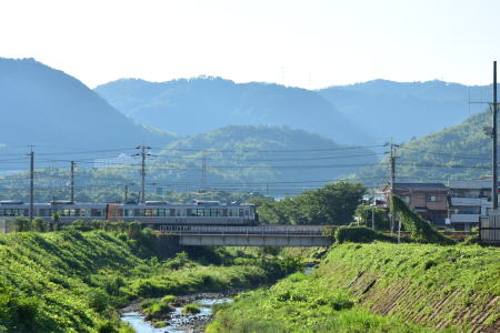 夏の水無瀬川