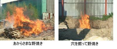 廃棄物の野焼き禁止の画像1
