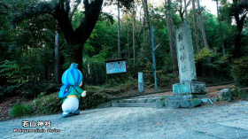若山神社の参道付近の写真