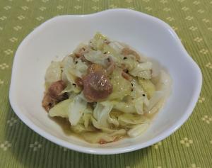 焼鳥とキャベツの蒸し煮イメージ画像