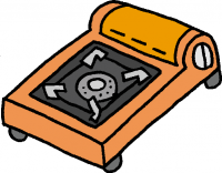 カセットコンロイラスト