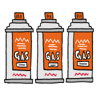 ガスボンベイラスト