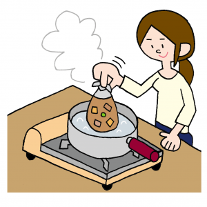 パッククッキングイメージイラスト