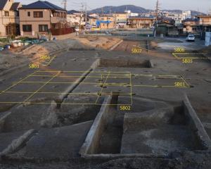 調査地全景（西から）