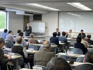 令和7年度全体会議のようす