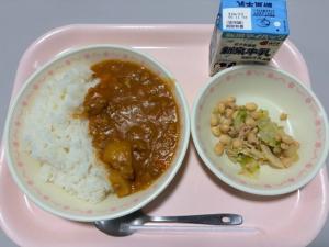 米粉で作ったカレーの写真