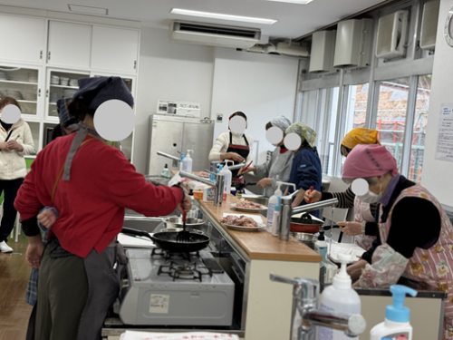 調理中の様子(1)